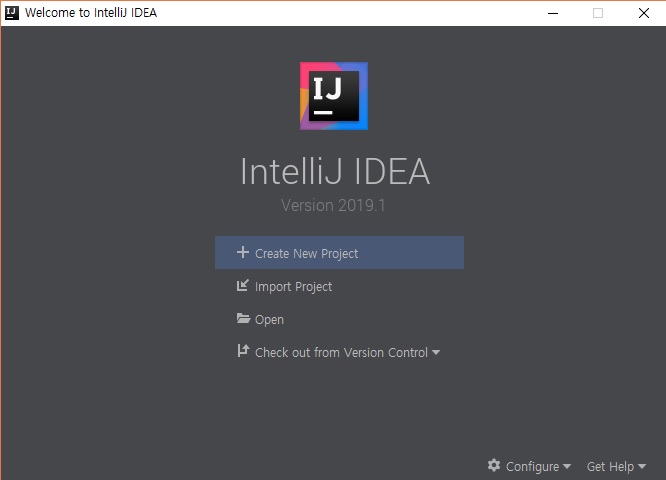 Intellij - Create New Project